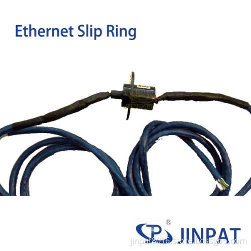 Jinpat Capsule Ethernet Slip Rings Ethernet Rotates Solution